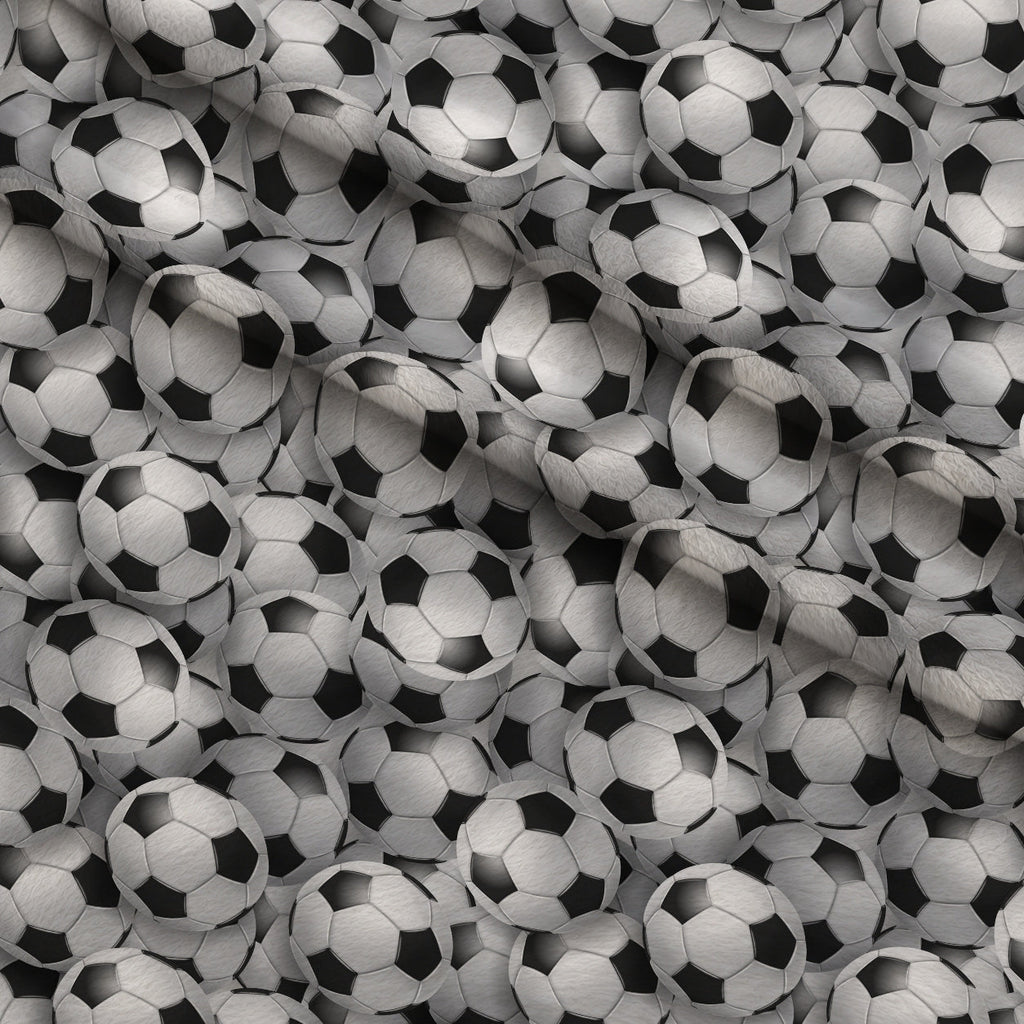Goal Rush Pattern 1 Fleece Fabric — fleece fabric folded close-up preview (mv-fleece-v1:lying)