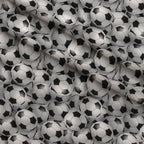 Goal Rush Pattern 1 Fleece Fabric — fleece fabric folded close-up preview (mv-fleece-v1:lying)