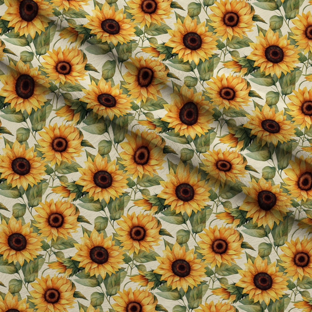 Golden Flutter Fields Pattern 17 Fleece Fabric — fleece fabric folded close-up preview (mv-fleece-v1:lying)