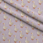 Gosling Plaid Pattern 10 Fleece Fabric — fleece fabric folded close-up preview (mv-fleece-v1:lying)