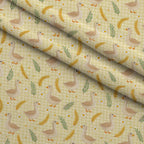 Gosling Plaid Pattern 15 Fleece Fabric — fleece fabric folded close-up preview (mv-fleece-v1:lying)