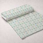 Gosling Plaid Pattern 8 Fleece Fabric — fleece fabric unrolled bolt preview (mv-fleece-v1:bolt)