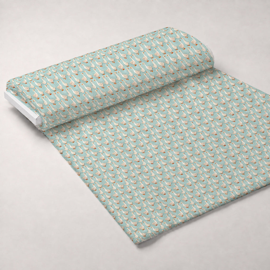 Gosling Plaid Pattern 9 Fleece Fabric — fleece fabric unrolled bolt preview (mv-fleece-v1:bolt)