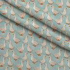 Gosling Plaid Pattern 9 Fleece Fabric — fleece fabric folded close-up preview (mv-fleece-v1:lying)