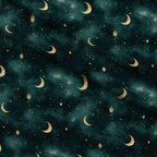Gothic Fairytale Pattern 1 Fleece Fabric — fleece fabric folded close-up preview (mv-fleece-v1:lying)
