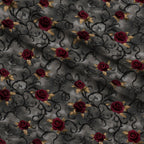 Gothic Fairytale Pattern 24 Fleece Fabric — fleece fabric folded close-up preview (mv-fleece-v1:lying)