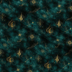 Gothic Fairytale Pattern 7 Fleece Fabric — fleece fabric folded close-up preview (mv-fleece-v1:lying)
