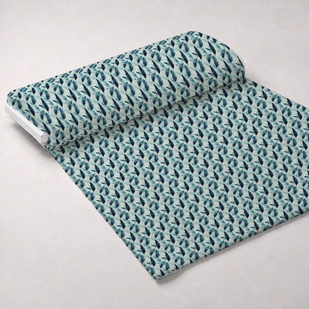 Graceful Waters Pattern 2 Fleece Fabric — fleece fabric unrolled bolt preview (mv-fleece-v1:bolt)