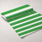 Green Chevron Pattern Fleece Fabric — fleece fabric unrolled bolt preview (mv-fleece-v1:bolt)