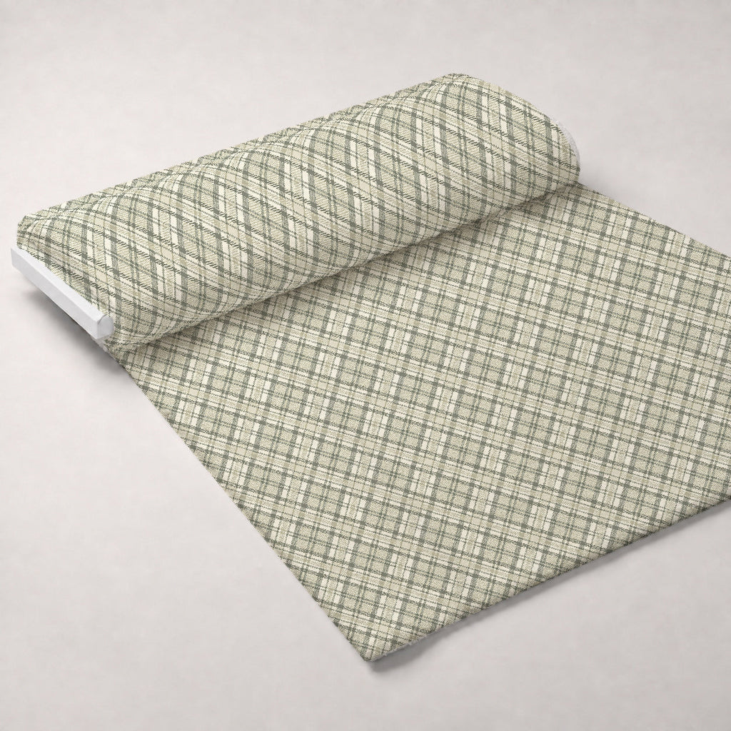 Greyhound Tweed Pattern 4 Fleece Fabric — fleece fabric unrolled bolt preview (mv-fleece-v1:bolt)