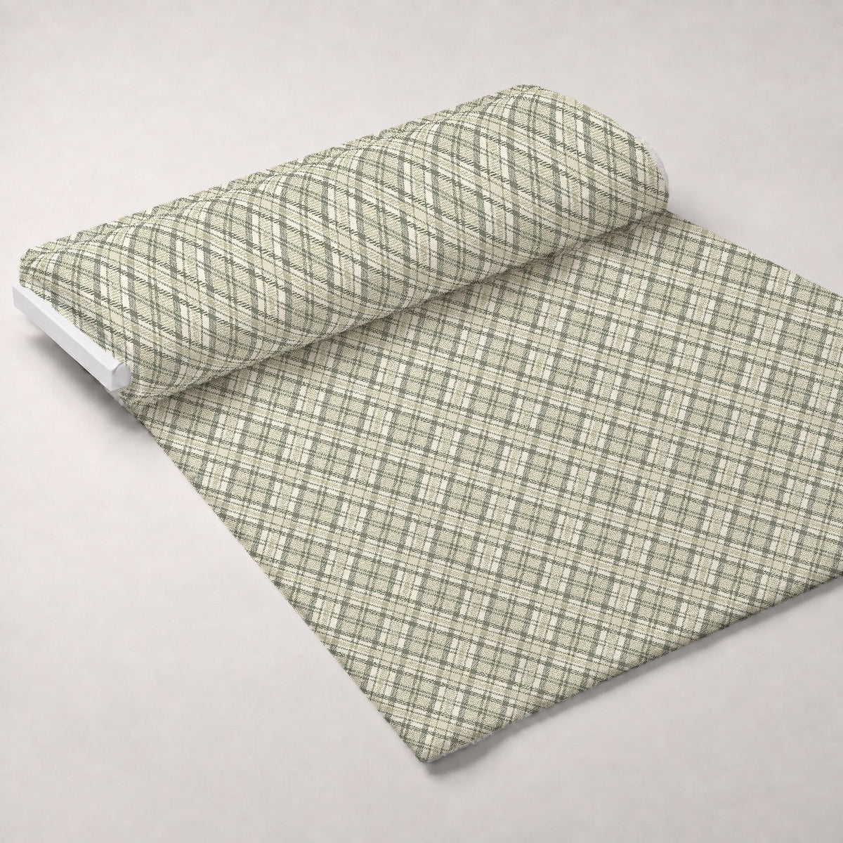 Greyhound Tweed Pattern 4 Fleece Fabric — fleece fabric unrolled bolt preview (mv-fleece-v1:bolt)