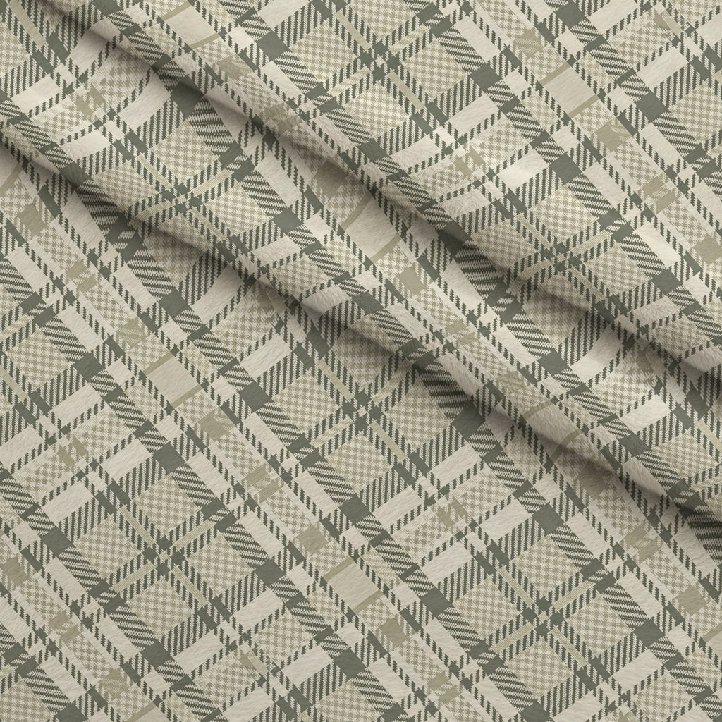 Greyhound Tweed Pattern 4 Fleece Fabric — fleece fabric folded close-up preview (mv-fleece-v1:lying)