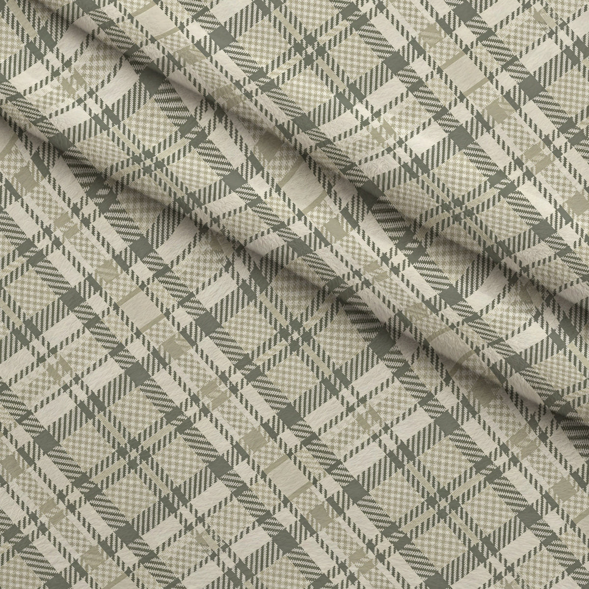 Greyhound Tweed Pattern 4 Fleece Fabric — fleece fabric folded close-up preview (mv-fleece-v1:lying)