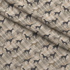 Greyhound Tweed Pattern 6 Fleece Fabric — fleece fabric folded close-up preview (mv-fleece-v1:lying)