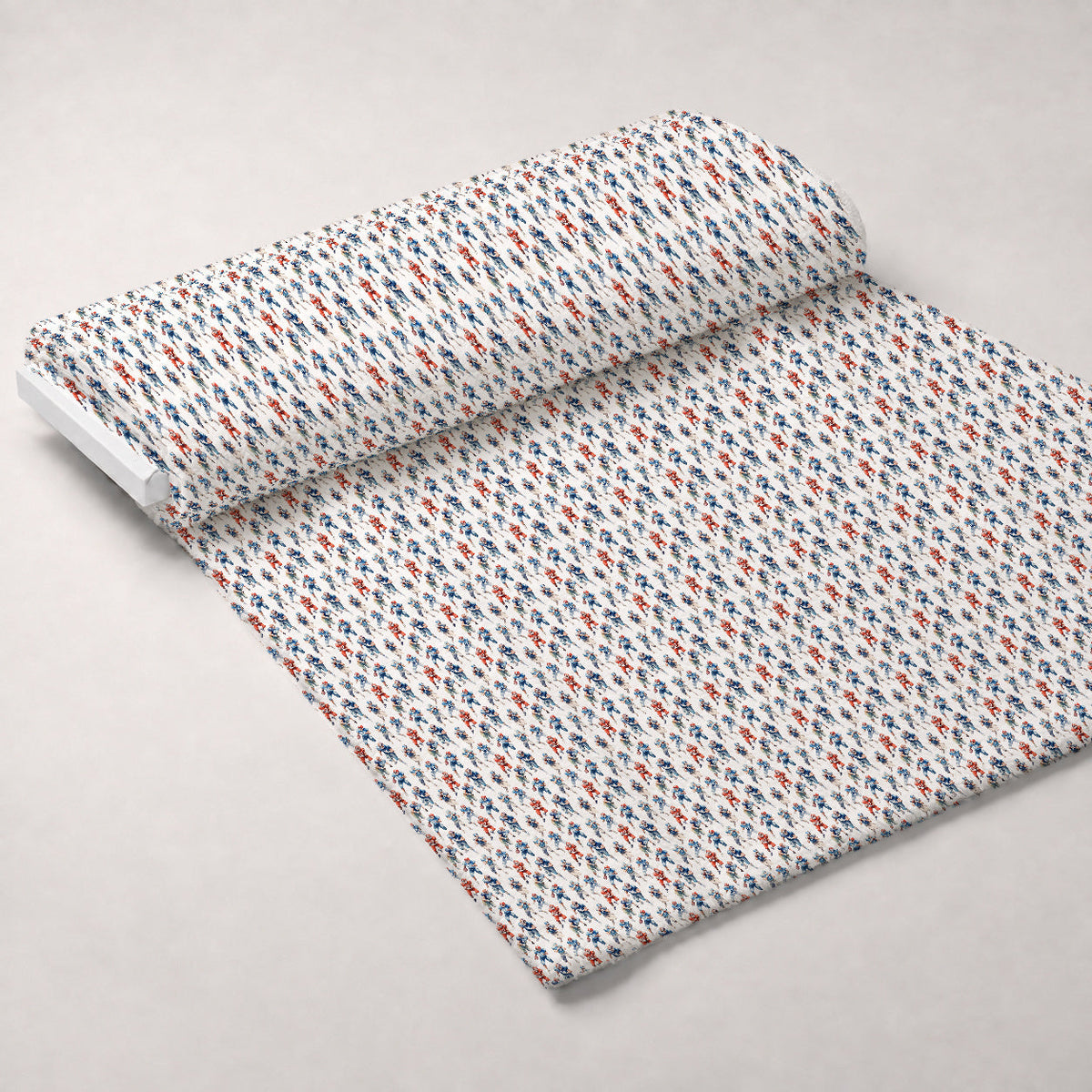 Gridiron Game Day Pattern 10 Fleece Fabric — fleece fabric unrolled bolt preview (mv-fleece-v1:bolt)