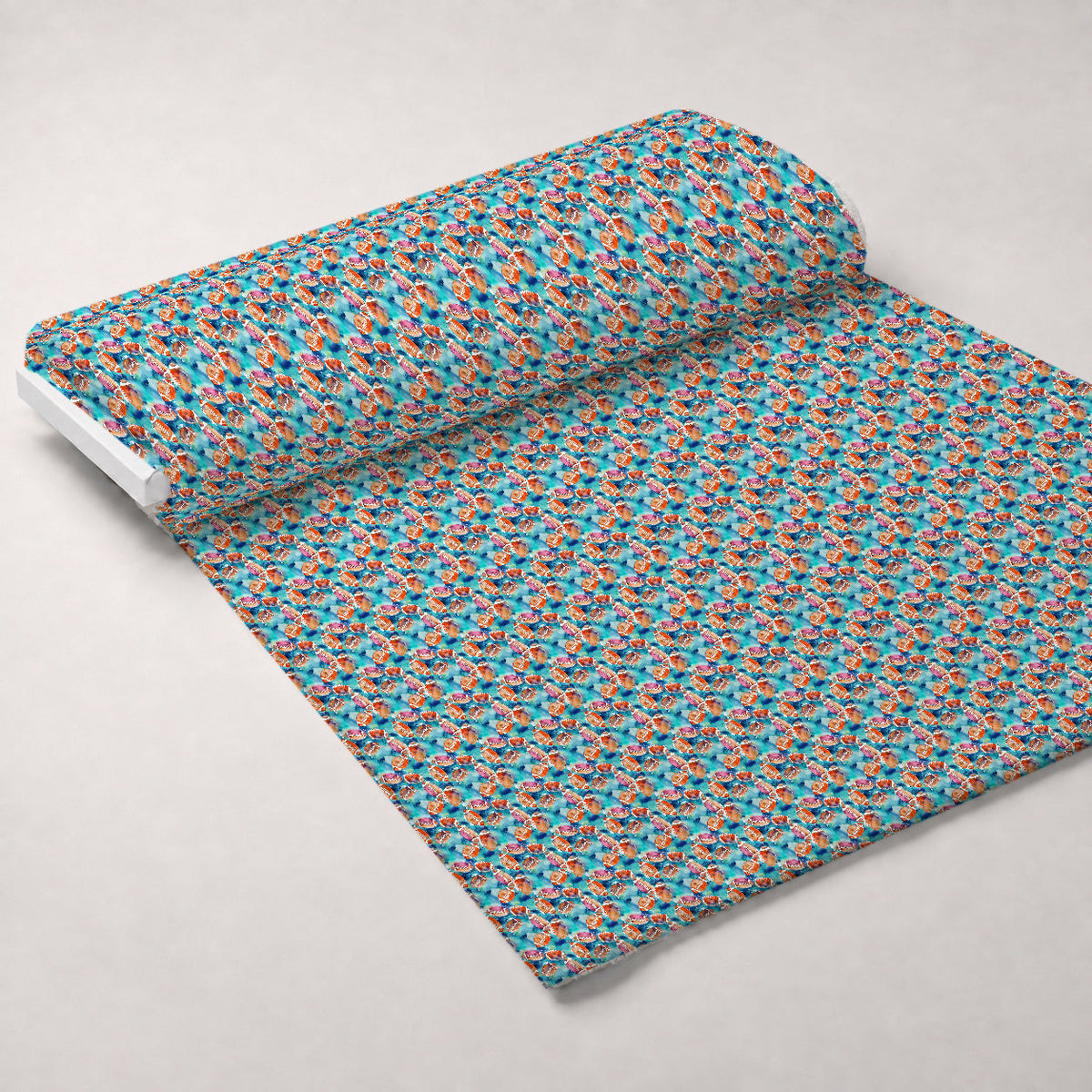 Gridiron Game Day Pattern 12 Fleece Fabric — fleece fabric unrolled bolt preview (mv-fleece-v1:bolt)