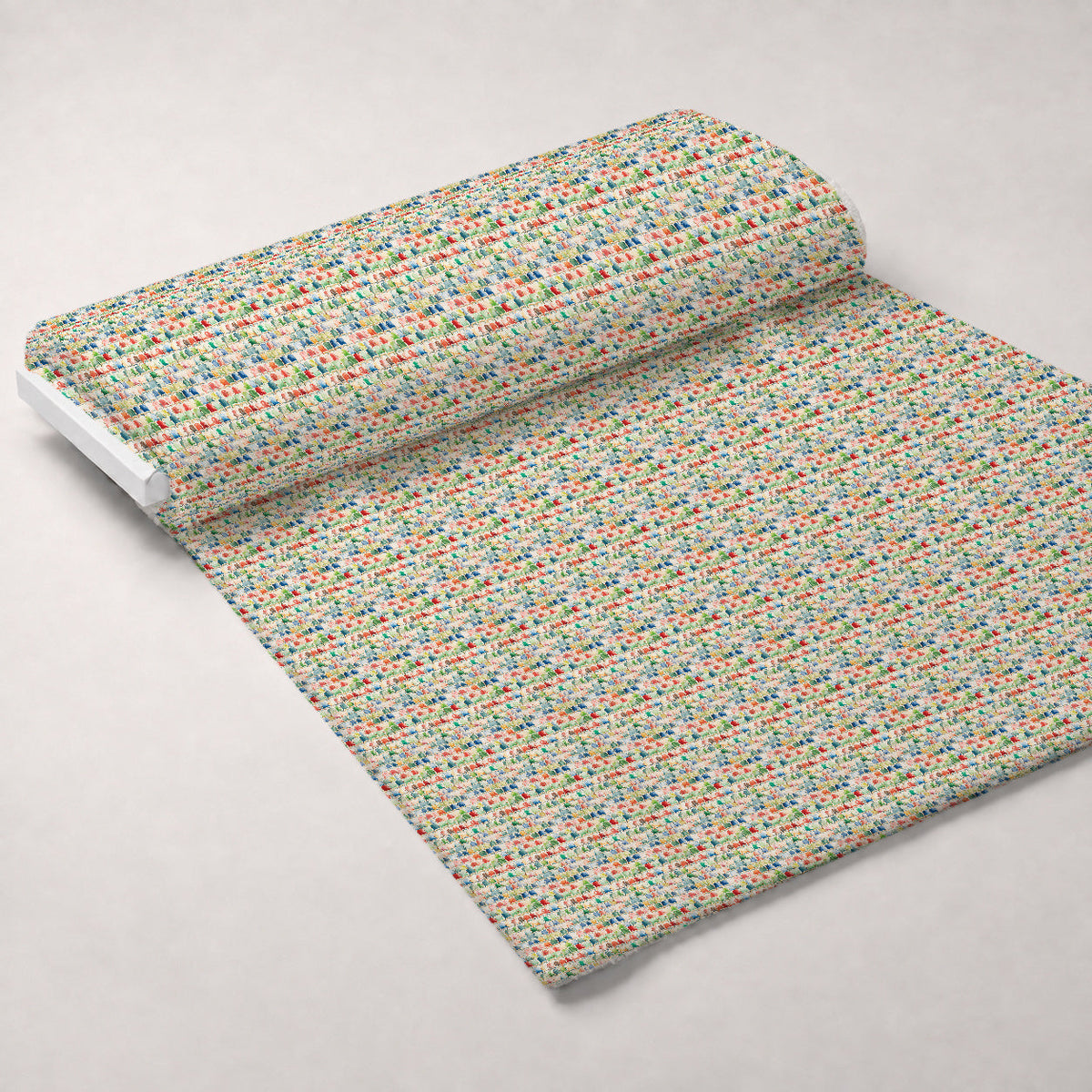 Gridiron Game Day Pattern 8 Fleece Fabric — fleece fabric unrolled bolt preview (mv-fleece-v1:bolt)