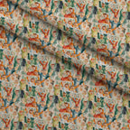 Gridiron Game Day Pattern 9 Fleece Fabric — fleece fabric folded close-up preview (mv-fleece-v1:lying)