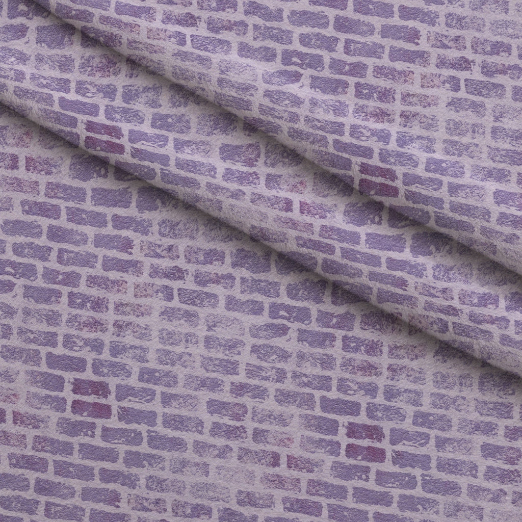Grunge Brick Wall Pattern 21 Fleece Fabric — fleece fabric folded close-up preview (mv-fleece-v1:lying)