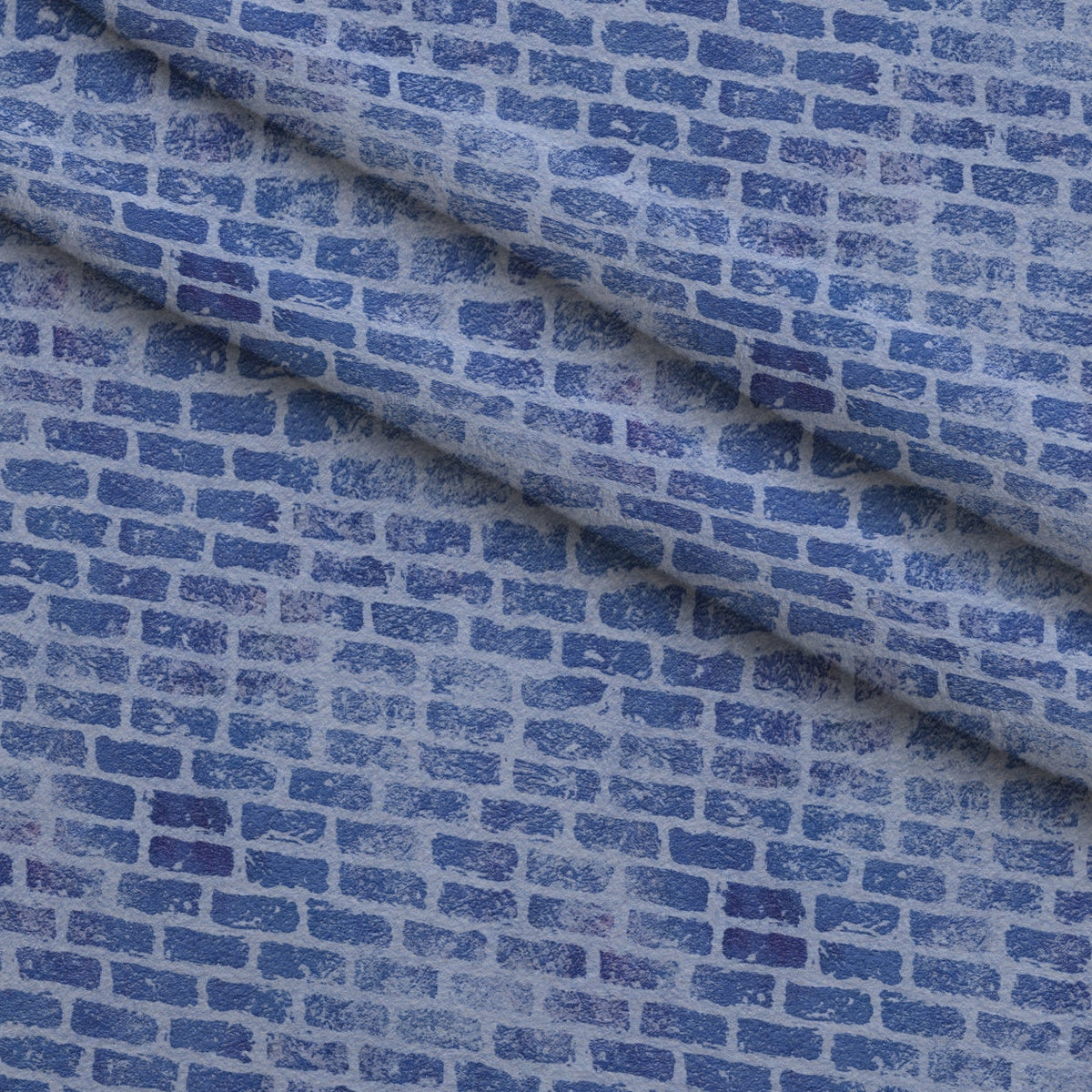 Grunge Brick Wall Pattern 24 Fleece Fabric — fleece fabric folded close-up preview (mv-fleece-v1:lying)
