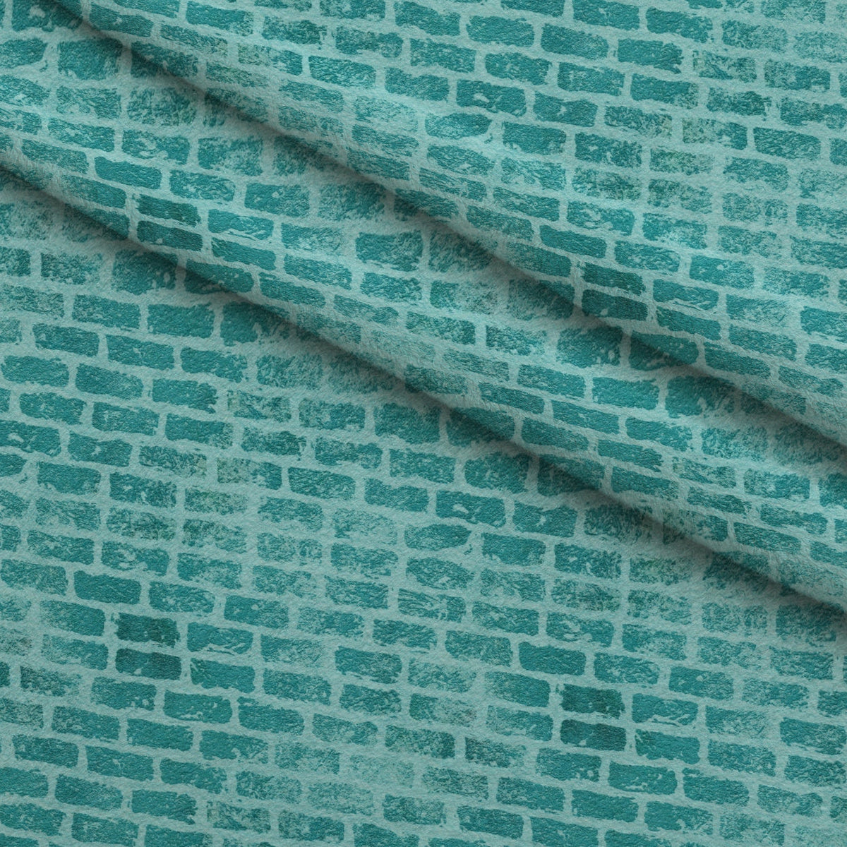 Grunge Brick Wall Pattern 26 Fleece Fabric — fleece fabric folded close-up preview (mv-fleece-v1:lying)