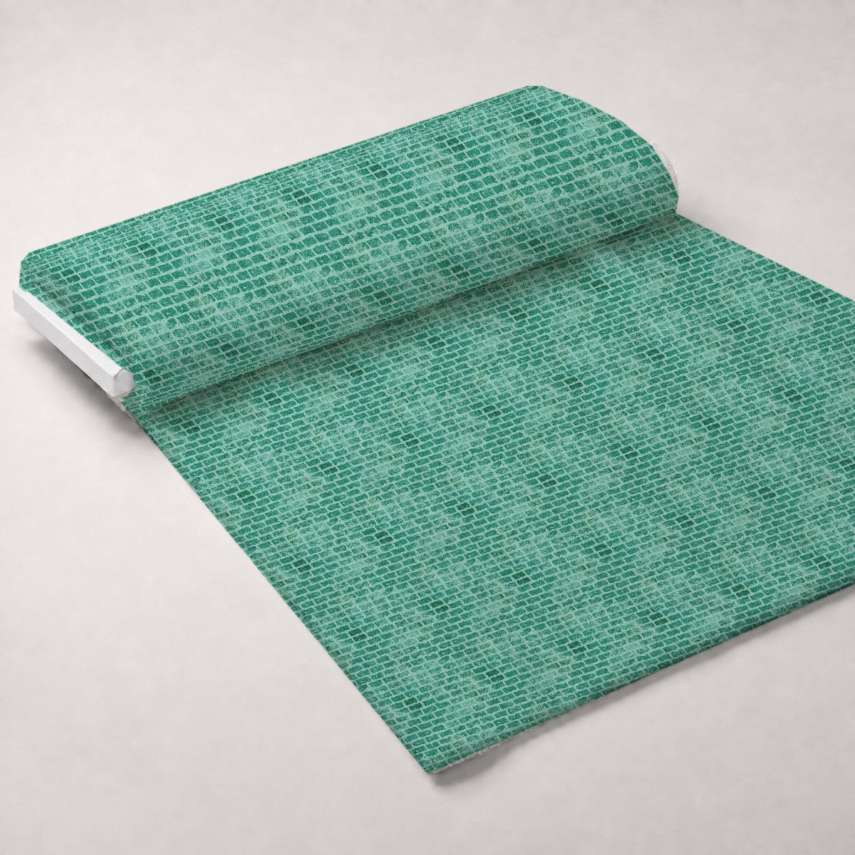 Grunge Brick Wall Pattern 27 Fleece Fabric — fleece fabric unrolled bolt preview (mv-fleece-v1:bolt)