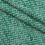 Grunge Brick Wall Pattern 27 Fleece Fabric — fleece fabric folded close-up preview (mv-fleece-v1:lying)