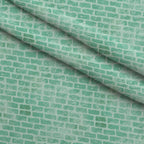 Grunge Brick Wall Pattern 28 Fleece Fabric — fleece fabric folded close-up preview (mv-fleece-v1:lying)