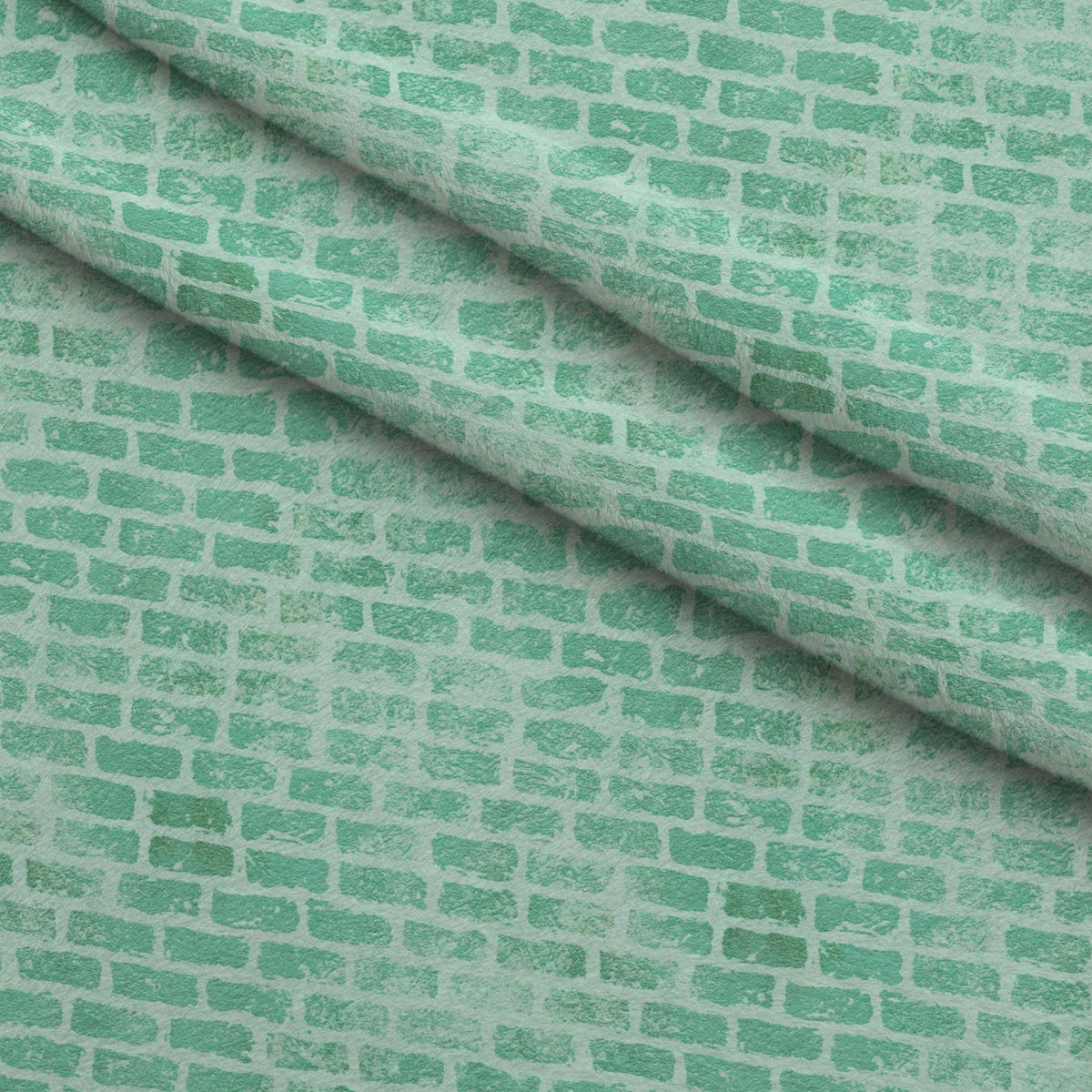 Grunge Brick Wall Pattern 28 Fleece Fabric — fleece fabric folded close-up preview (mv-fleece-v1:lying)