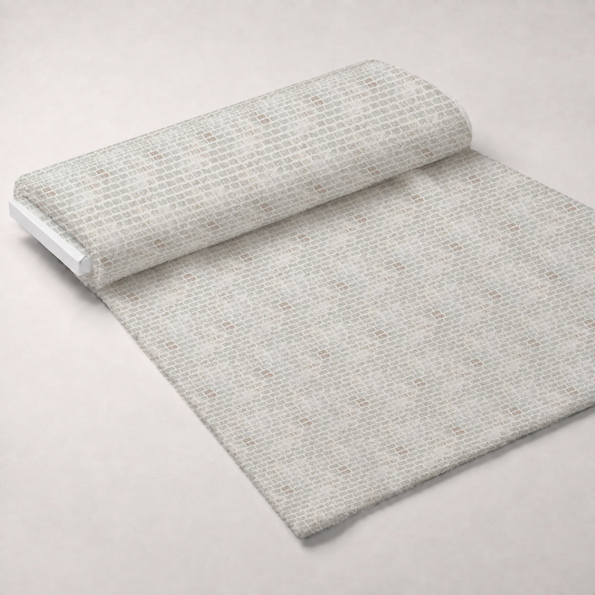 Grunge Brick Wall Pattern 3 Fleece Fabric — fleece fabric unrolled bolt preview (mv-fleece-v1:bolt)