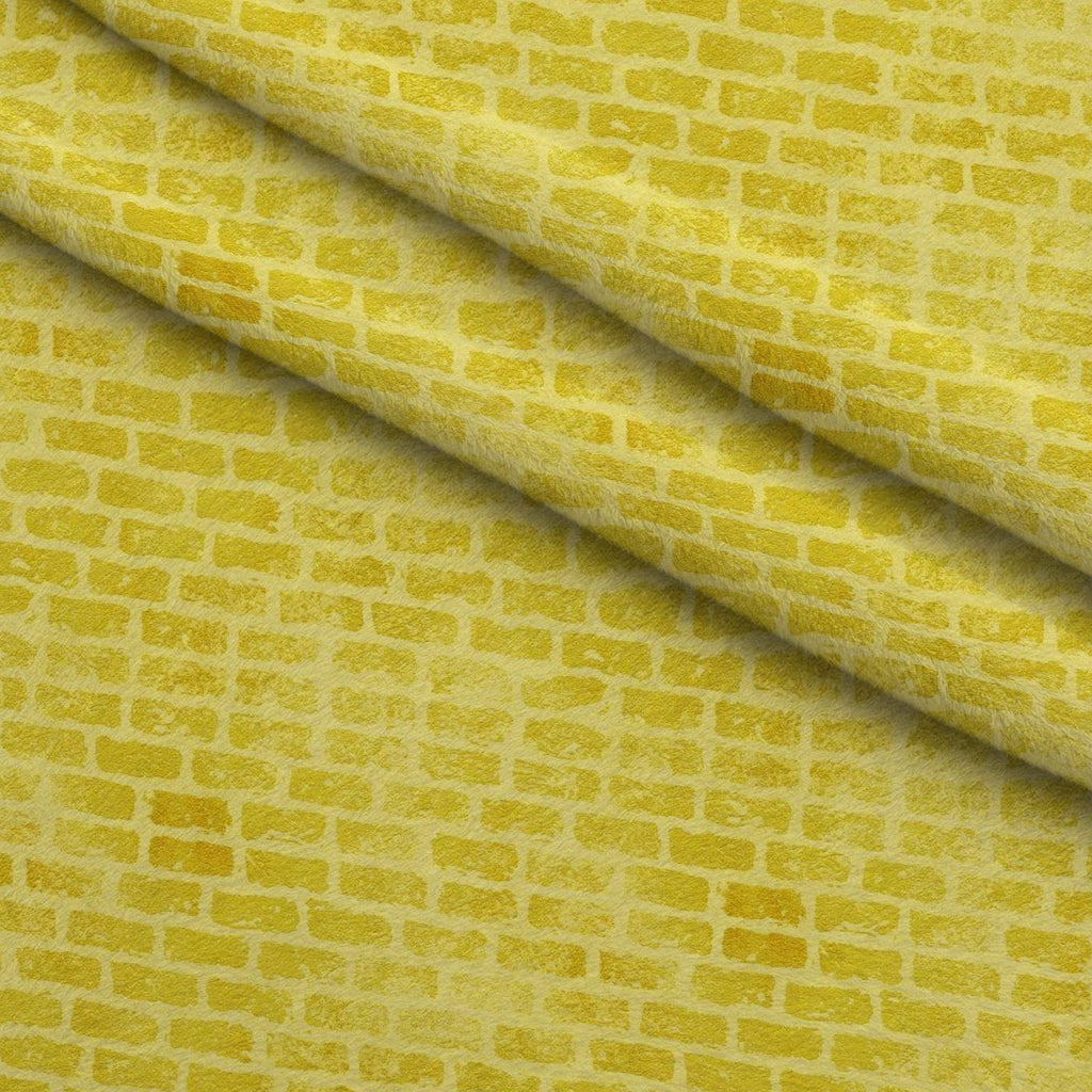 Grunge Brick Wall Pattern 36 Fleece Fabric — fleece fabric folded close-up preview (mv-fleece-v1:lying)