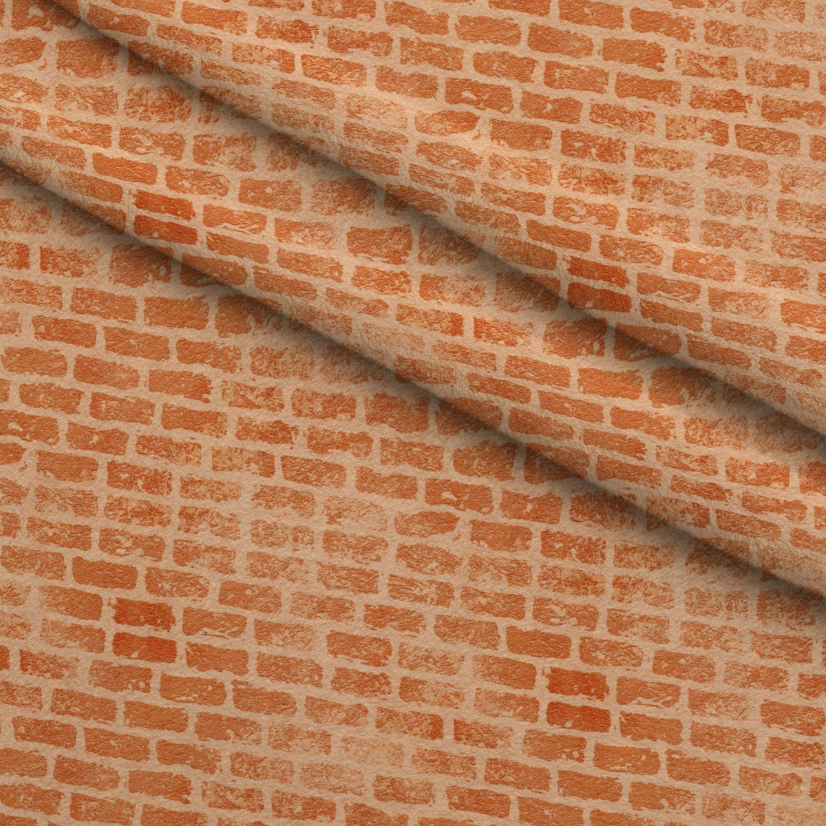 Grunge Brick Wall Pattern 9 Fleece Fabric — fleece fabric folded close-up preview (mv-fleece-v1:lying)
