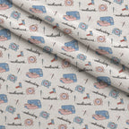 Hand and Machine Embroidery Pattern 1 Fleece Fabric — fleece fabric folded close-up preview (mv-fleece-v1:lying)