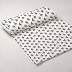 Hand Sketched Pianos Fleece Fabric — fleece fabric unrolled bolt preview (mv-fleece-v1:bolt)