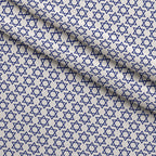 Hanukkah Gifts Pattern 12 White Fleece Fabric — fleece fabric folded close-up preview (mv-fleece-v1:lying)