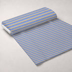 Hanukkah Gifts Pattern 14 Blue Fleece Fabric — fleece fabric unrolled bolt preview (mv-fleece-v1:bolt)