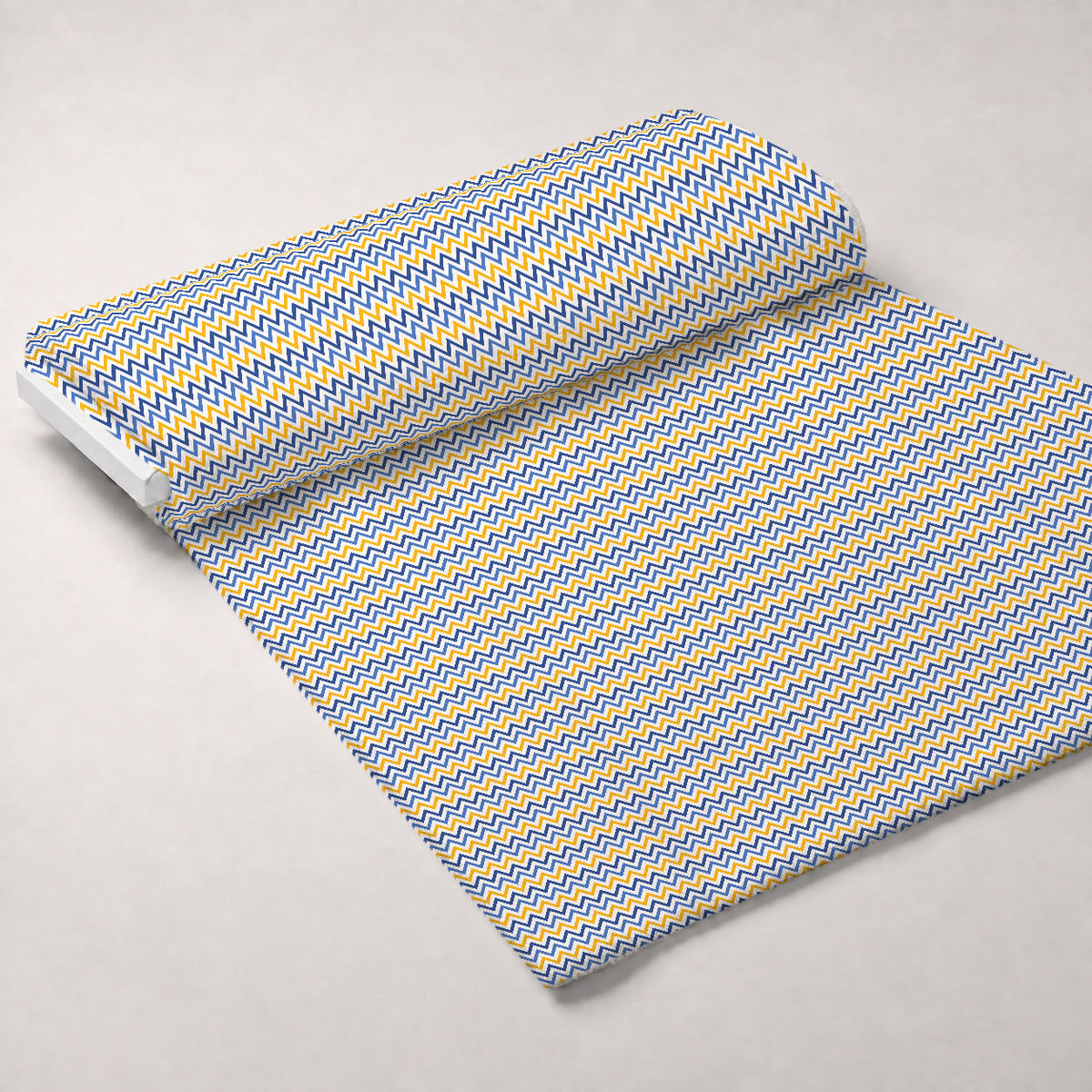 Hanukkah Gifts Pattern 14 White Fleece Fabric — fleece fabric unrolled bolt preview (mv-fleece-v1:bolt)