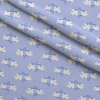 Hanukkah Gifts Pattern 15 Blue Fleece Fabric — fleece fabric folded close-up preview (mv-fleece-v1:lying)
