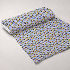Hanukkah Gifts Pattern 16 Blue Fleece Fabric — fleece fabric unrolled bolt preview (mv-fleece-v1:bolt)