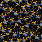 Hanukkah Gifts Pattern 16 Fleece Fabric — fleece fabric folded close-up preview (mv-fleece-v1:lying)