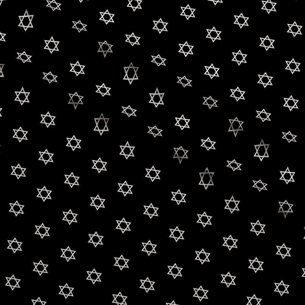 Hanukkah Gifts Pattern 3 Fleece Fabric — fleece fabric folded close-up preview (mv-fleece-v1:lying)