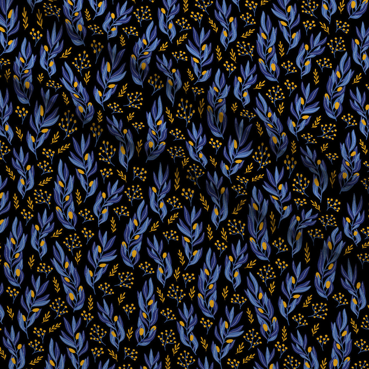 Hanukkah Gifts Pattern 5 Fleece Fabric — fleece fabric folded close-up preview (mv-fleece-v1:lying)