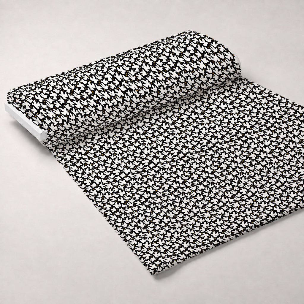 Hanukkah Gifts Pattern 6 Fleece Fabric — fleece fabric unrolled bolt preview (mv-fleece-v1:bolt)