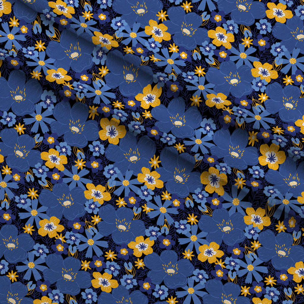Hanukkah Gifts Pattern 7 Fleece Fabric — fleece fabric folded close-up preview (mv-fleece-v1:lying)