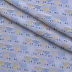 Hanukkah Gifts Pattern 9 Blue Fleece Fabric — fleece fabric folded close-up preview (mv-fleece-v1:lying)