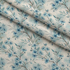 Harbor Blossoms Pattern 19 Fleece Fabric — fleece fabric folded close-up preview (mv-fleece-v1:lying)