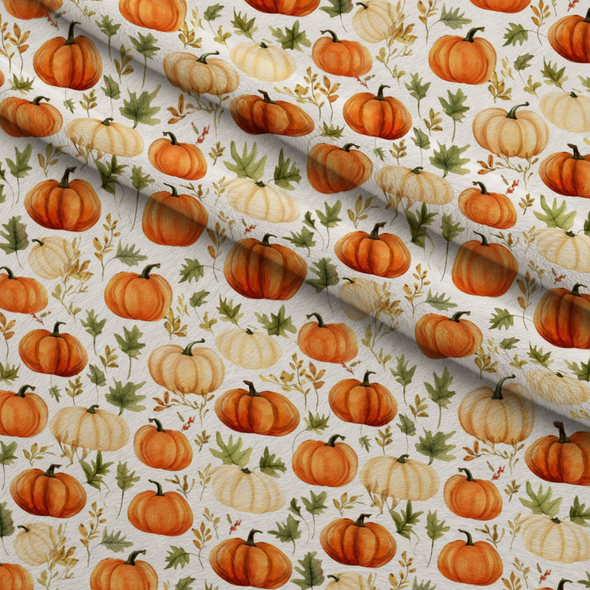 Harvest Maze Pattern 10 Fleece Fabric — fleece fabric folded close-up preview (mv-fleece-v1:lying)