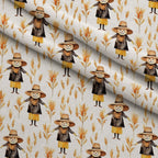 Harvest Maze Pattern 11 Fleece Fabric — fleece fabric folded close-up preview (mv-fleece-v1:lying)