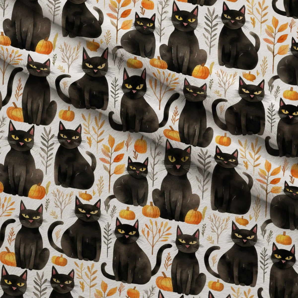 Harvest Maze Pattern 12 Fleece Fabric — fleece fabric folded close-up preview (mv-fleece-v1:lying)