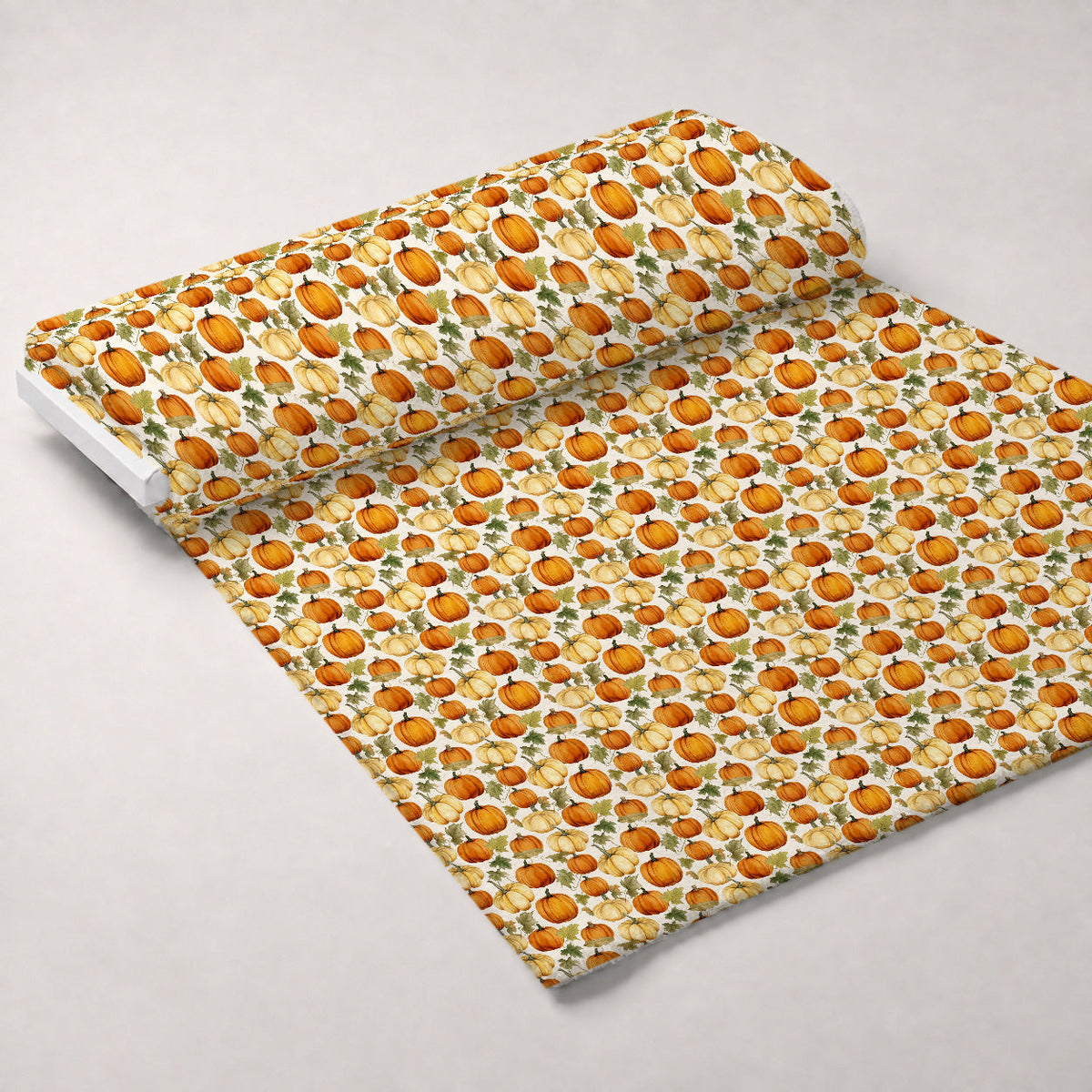 Harvest Maze Pattern 3 Fleece Fabric — fleece fabric unrolled bolt preview (mv-fleece-v1:bolt)